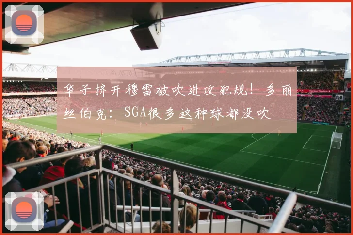 华子挤开穆雷被吹进攻犯规！多丽丝伯克：SGA很多这种球都没吹